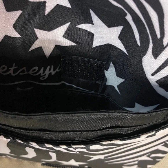 Betseyville x Betsey Johnson Stripe It While It Hot Mini Crossbody Bag - Picture 9 of 13